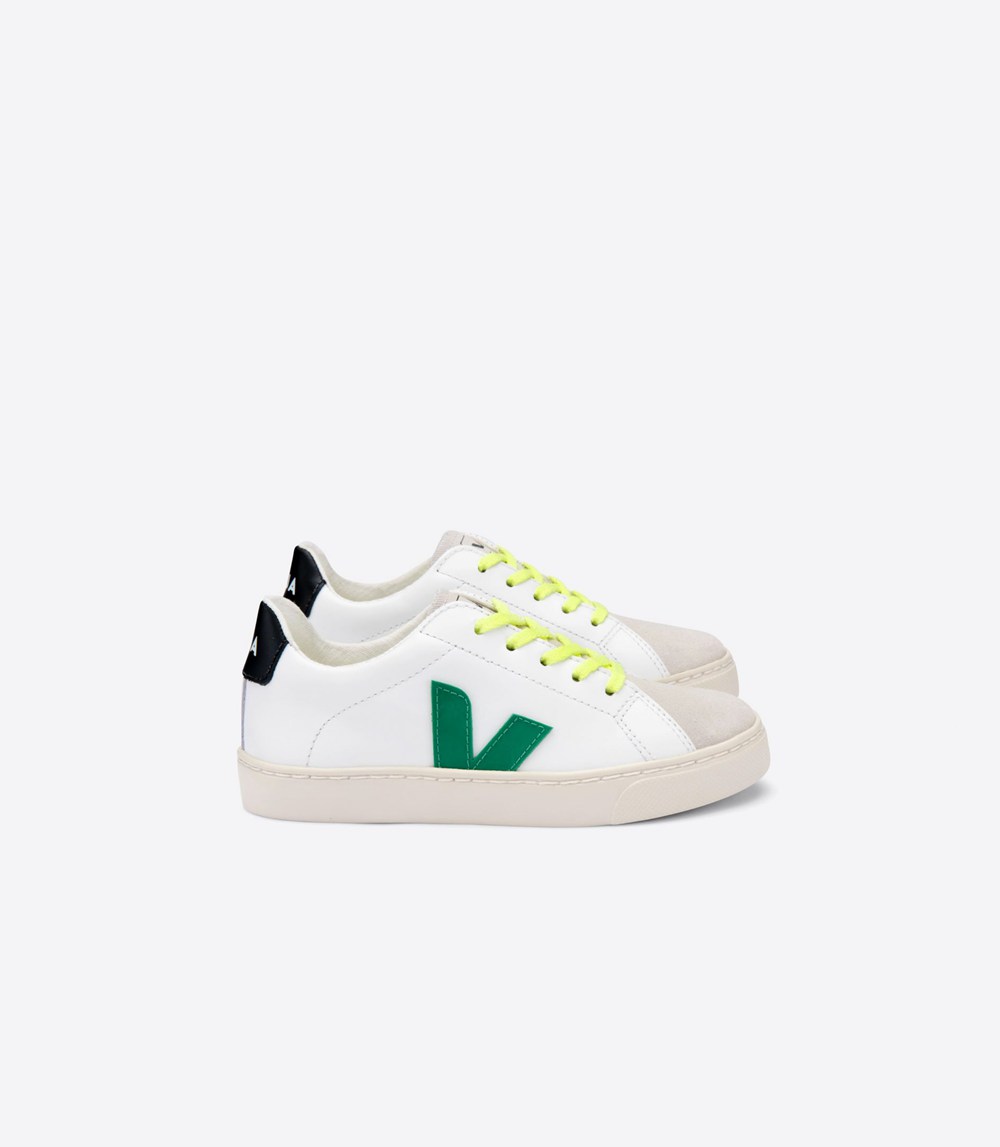 Veja Sneakers Kids - Esplar Leather - White - 2974KXTYP